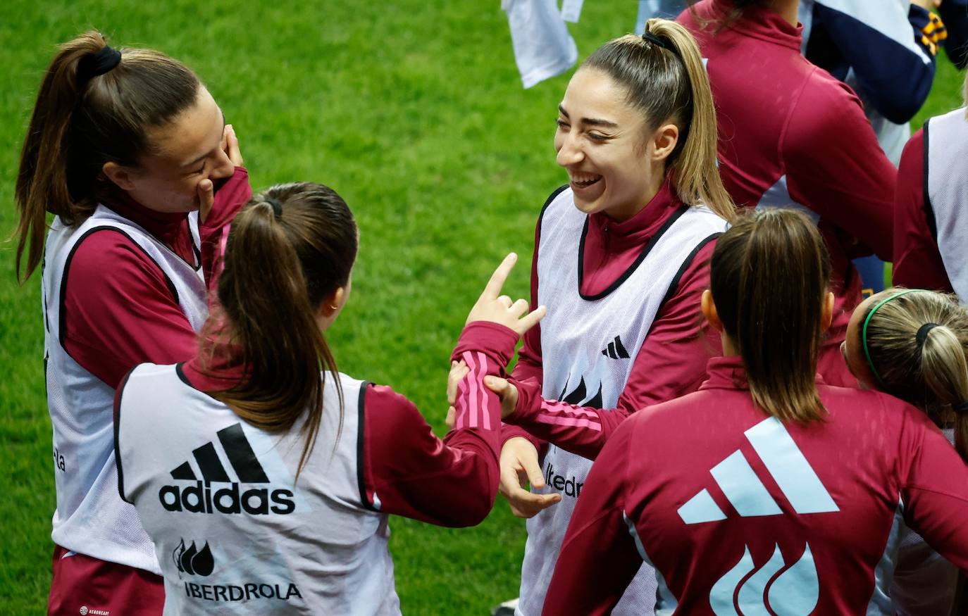 La selección española de fútbol se entrena en Málaga