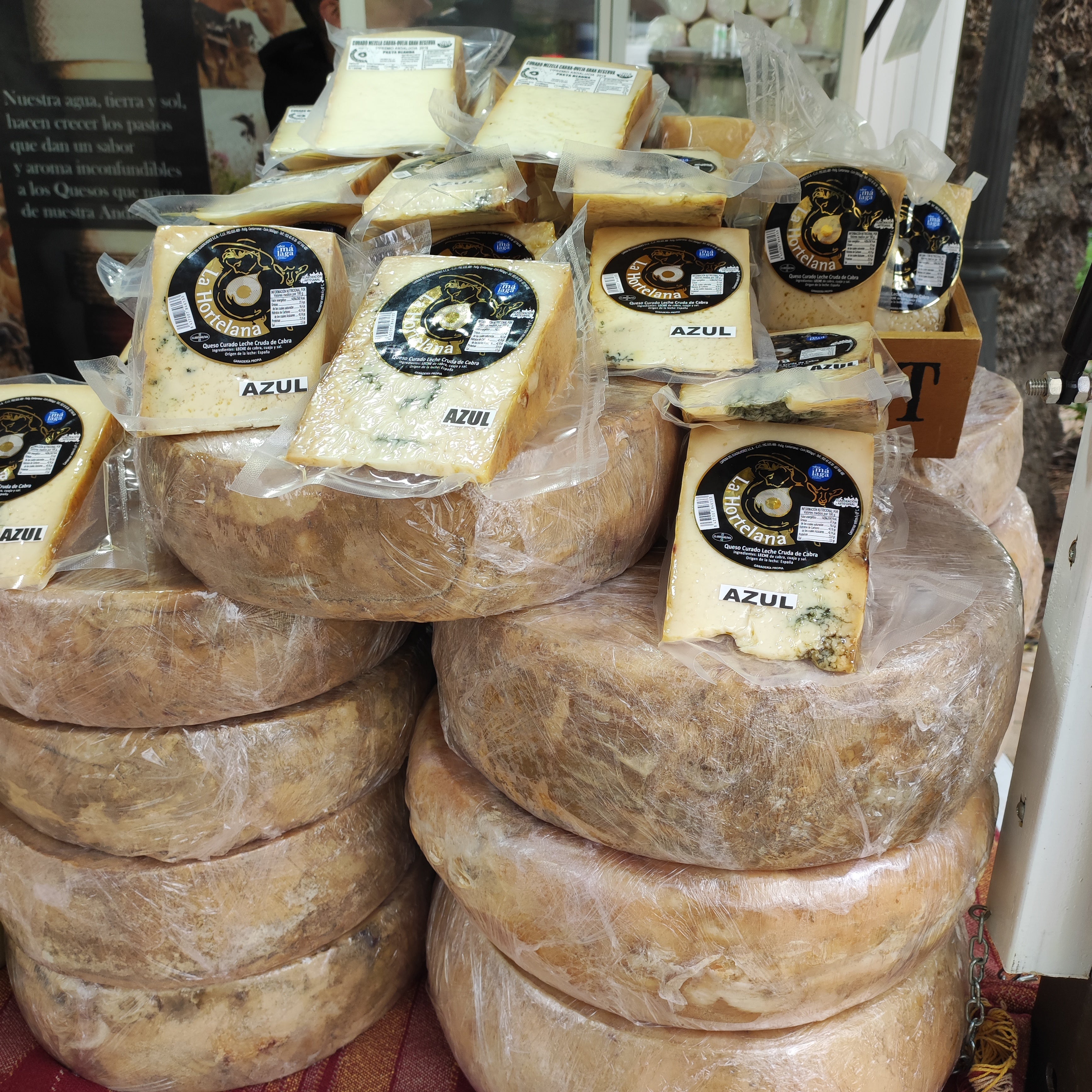 Queso curado de leche pasteurizada de La Hortelana