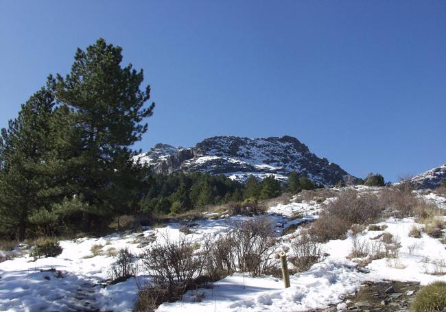 El sendero cuenta con balizas y mojones de piedra como principales indicativos