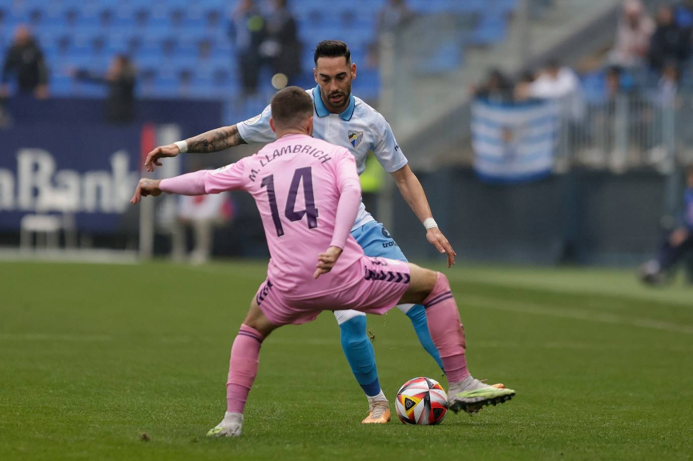 El Málaga-Eldense de la Copa del Rey, en imágenes