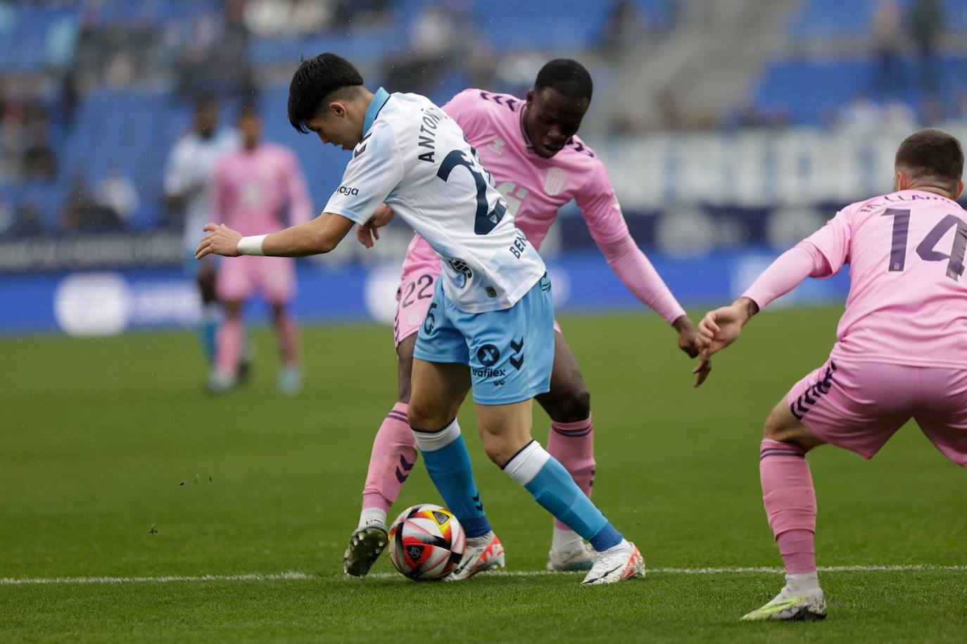 El Málaga-Eldense de la Copa del Rey, en imágenes