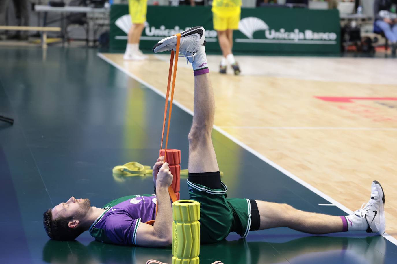 El Unicaja-Falco Vulcano Szombathely, en imágenes