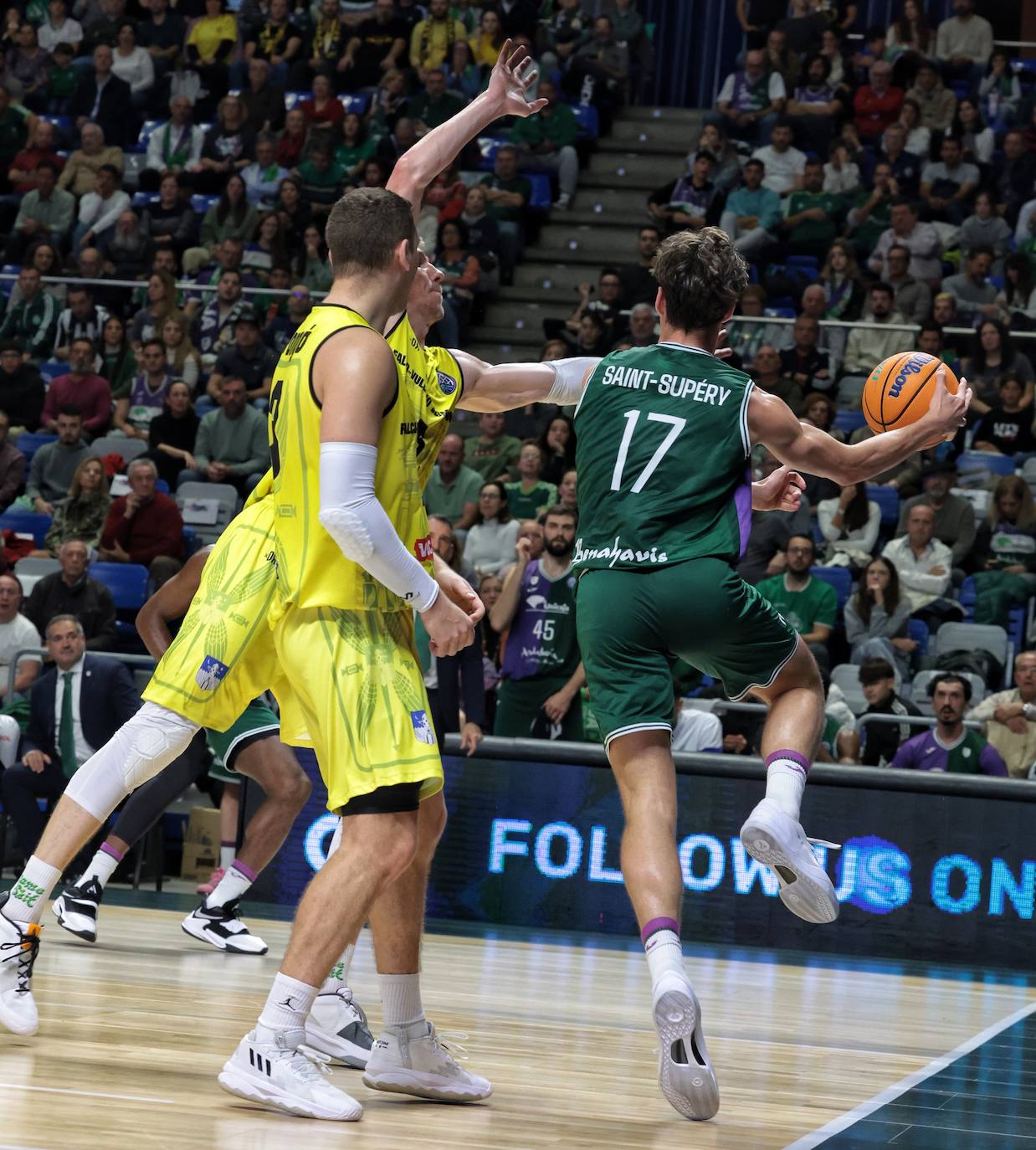 El Unicaja-Falco Vulcano Szombathely, en imágenes