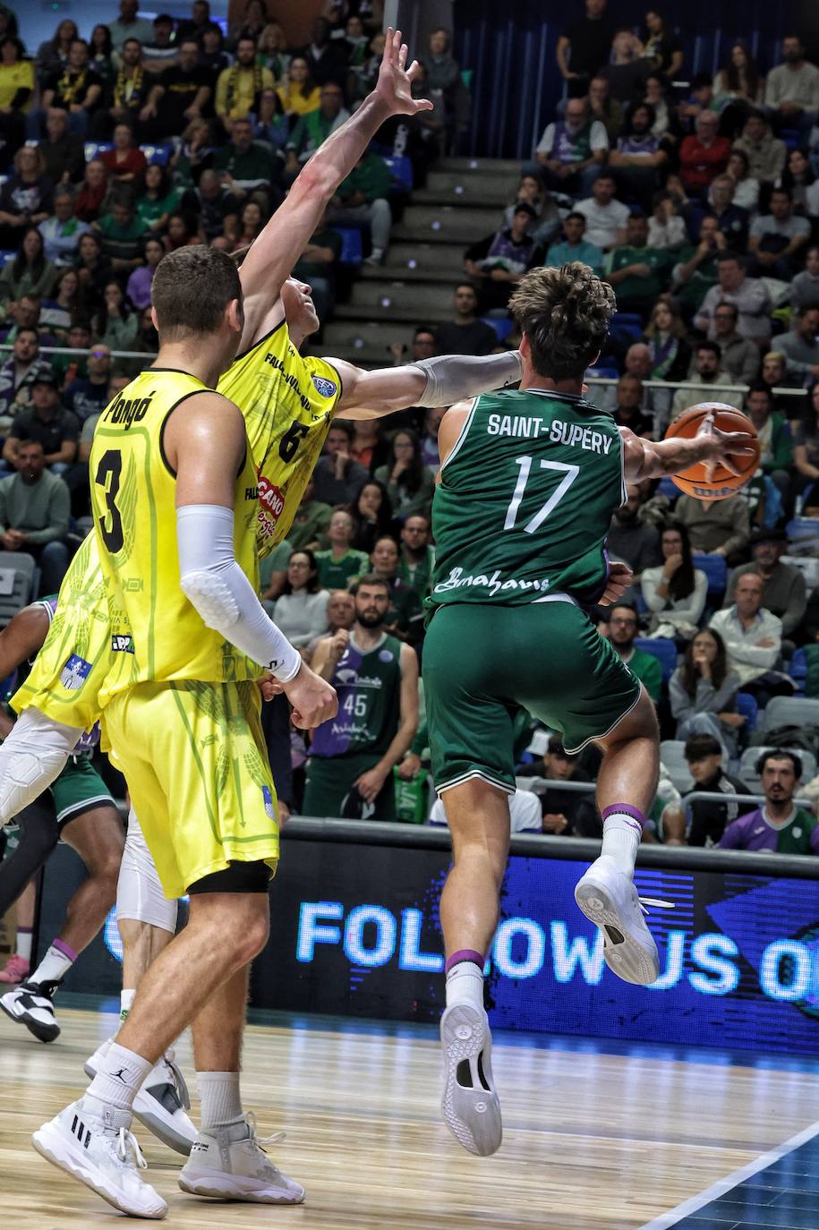 El Unicaja-Falco Vulcano Szombathely, en imágenes