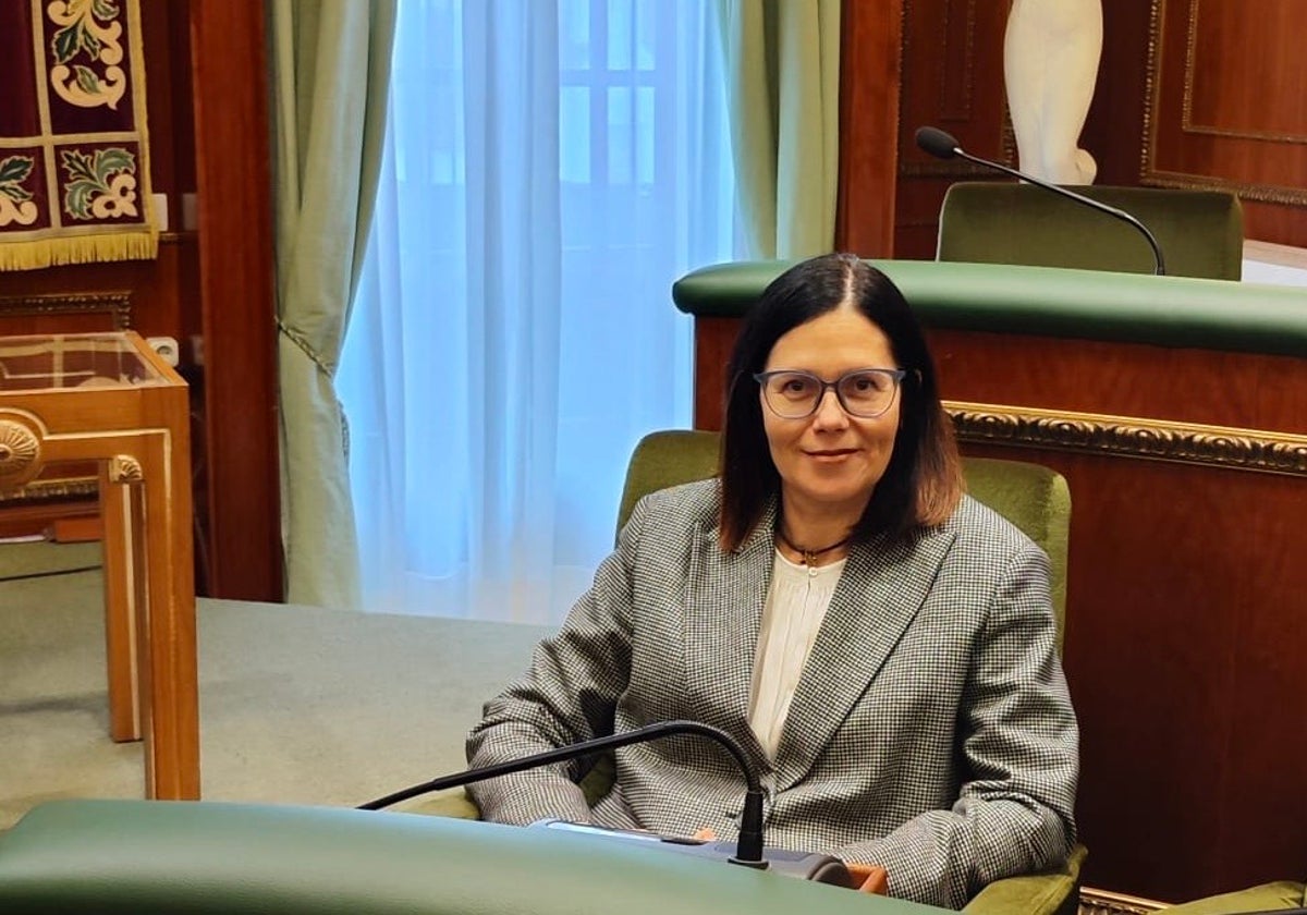 Isabel Pérez es la portavoz del PSOE en el Ayuntamiento de Marbella.
