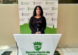 La concejala de Cultura, Alicia Ramírez, en la presentación del evento musical.