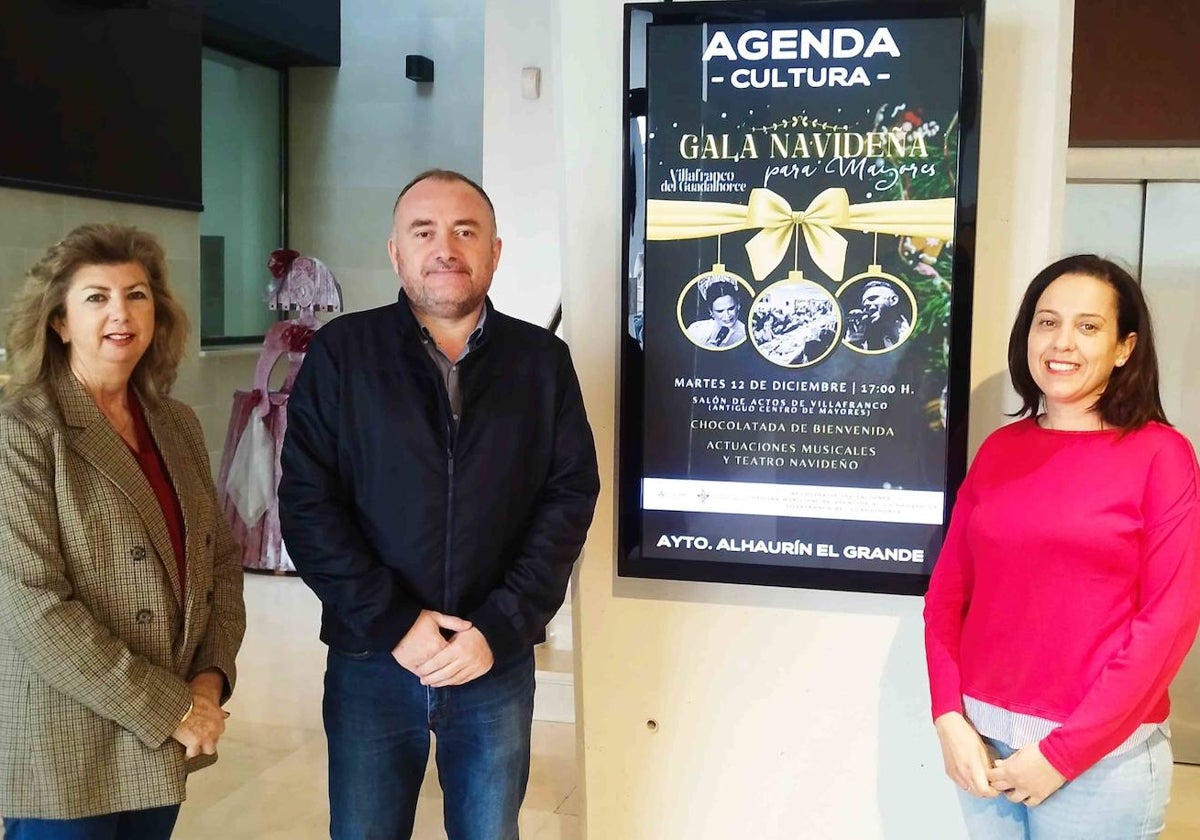 Presentación de las galas navideñas para los mayores de Alhaurín el Grande.