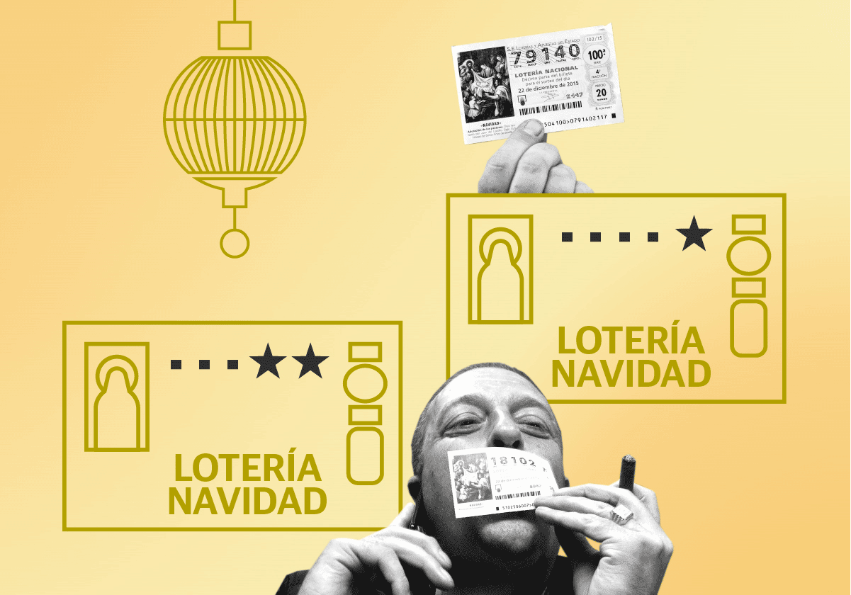 Las terminaciones más agraciadas con el Gordo en la historia del sorteo de la Lotería de Navidad