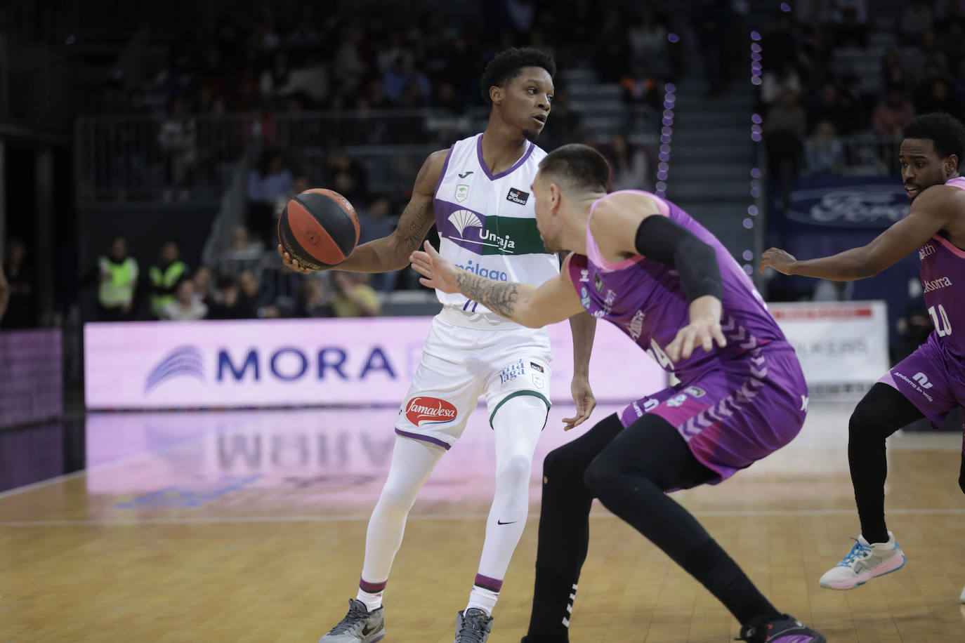 El Andorra-Unicaja, en imágenes