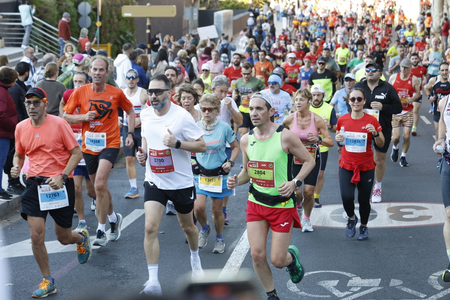 Las mejores imágenes del Maratón de Málaga 2023