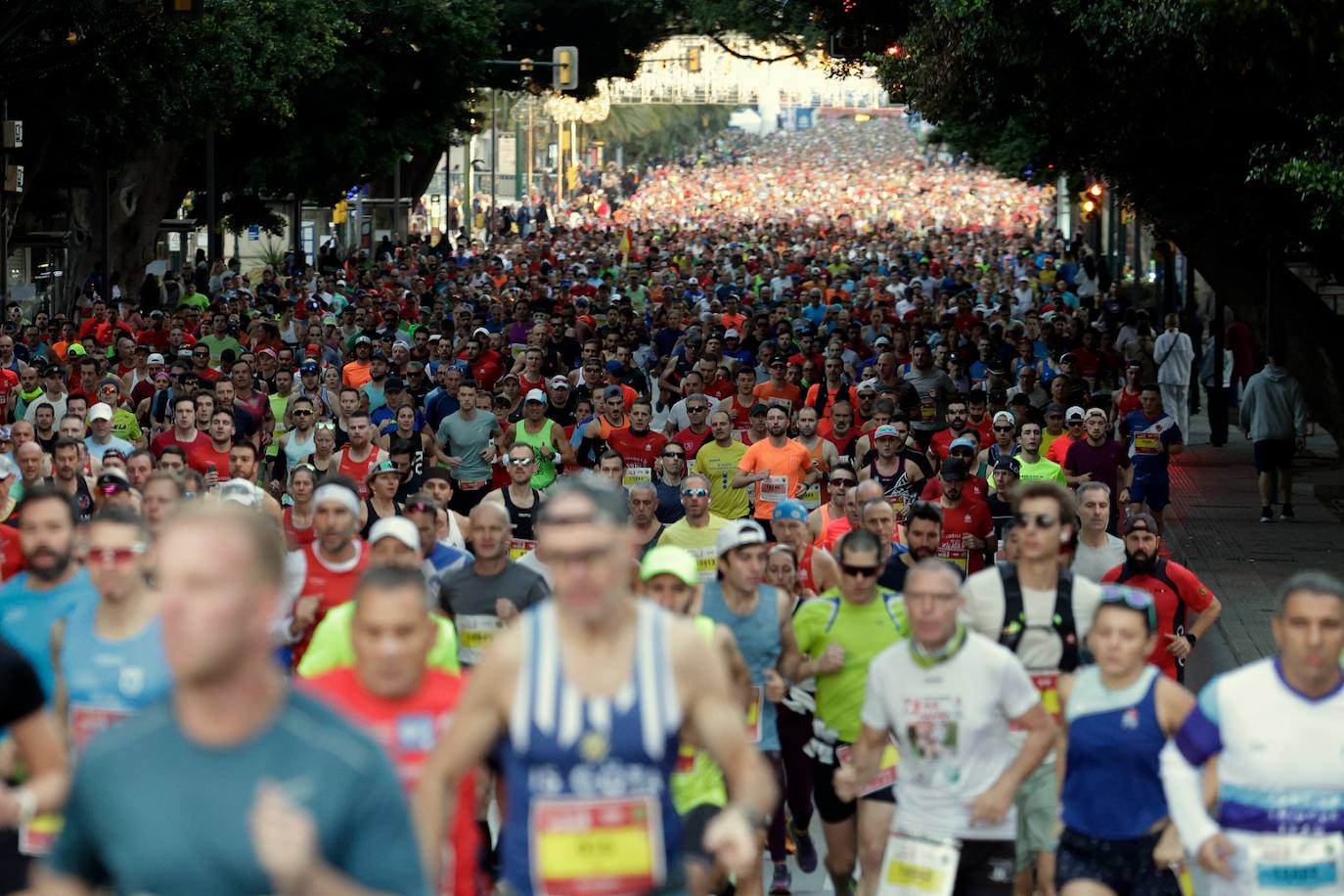 Las mejores imágenes del Maratón de Málaga 2023