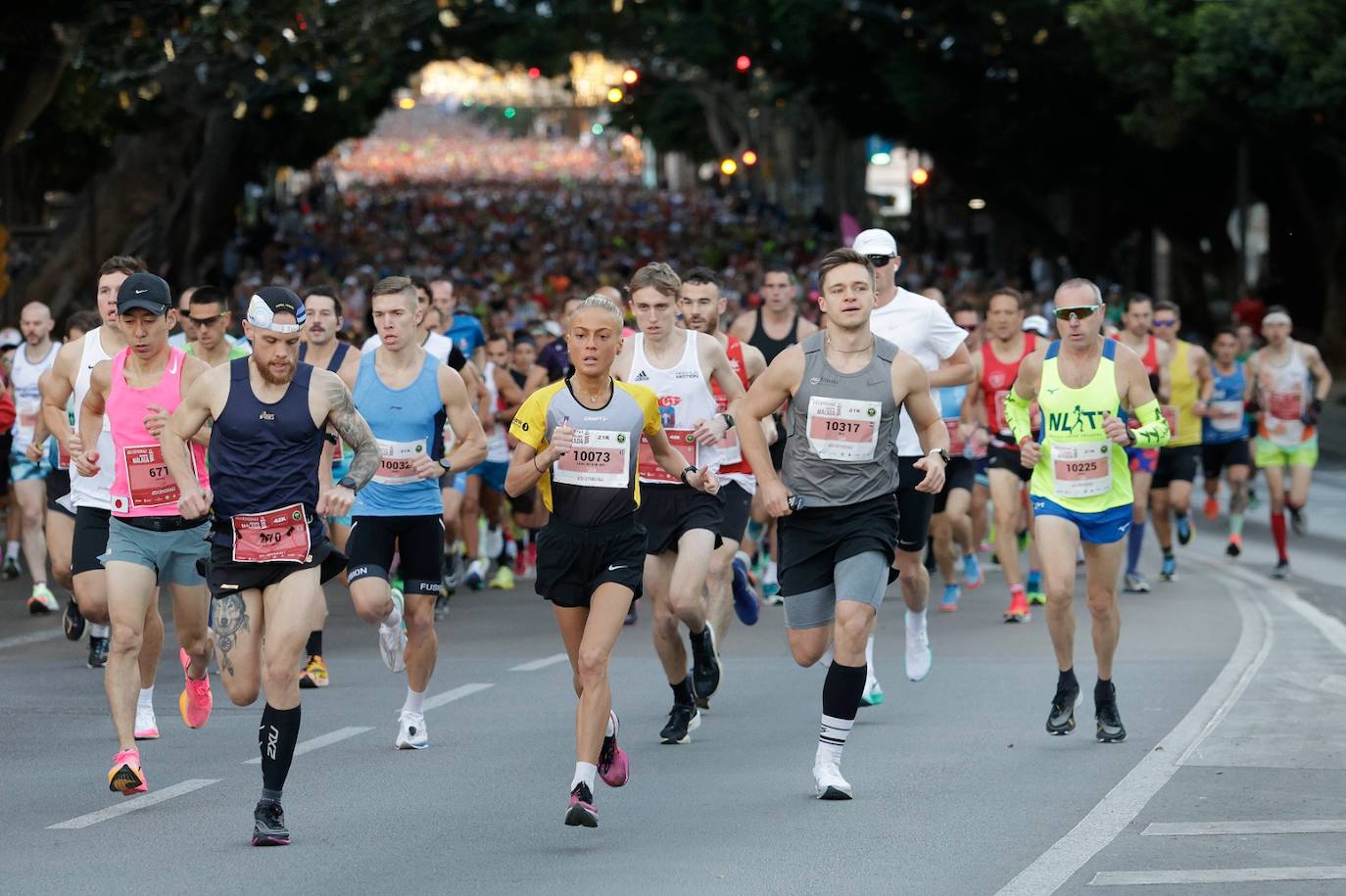 Las mejores imágenes del Maratón de Málaga 2023