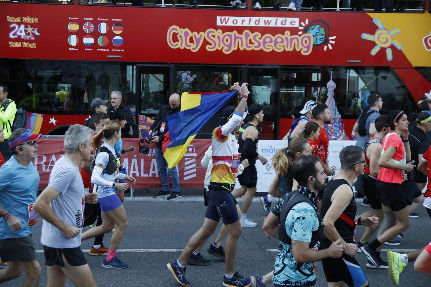 Las mejores imágenes del Maratón de Málaga 2023