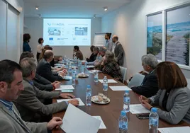 Un momento de la reunión del Foro de Turismo de Málaga.