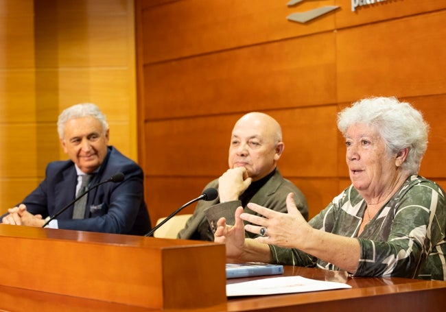 Antonio Pedraza, Alfredo Taján y Lola Alcántara.