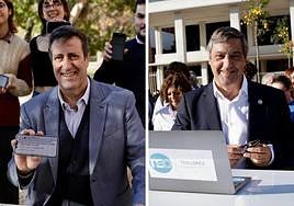Ernesto Pimentel y Teodomiro López, los dos candidatos a rector de la UMA