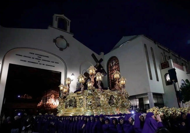 El Nazareno del Paso marchará el próximo Jueves Santo a los sones de la banda de cornetas y tambores de la archicofradía.
