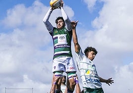 Imagen del Rugby Málaga-Jaén de esta temporada.