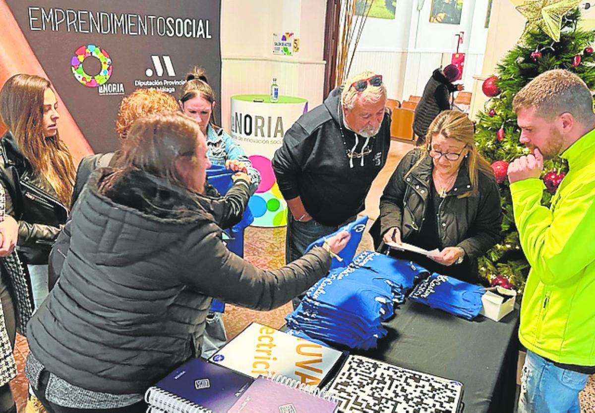 Participantes en la jornada en La Noria.