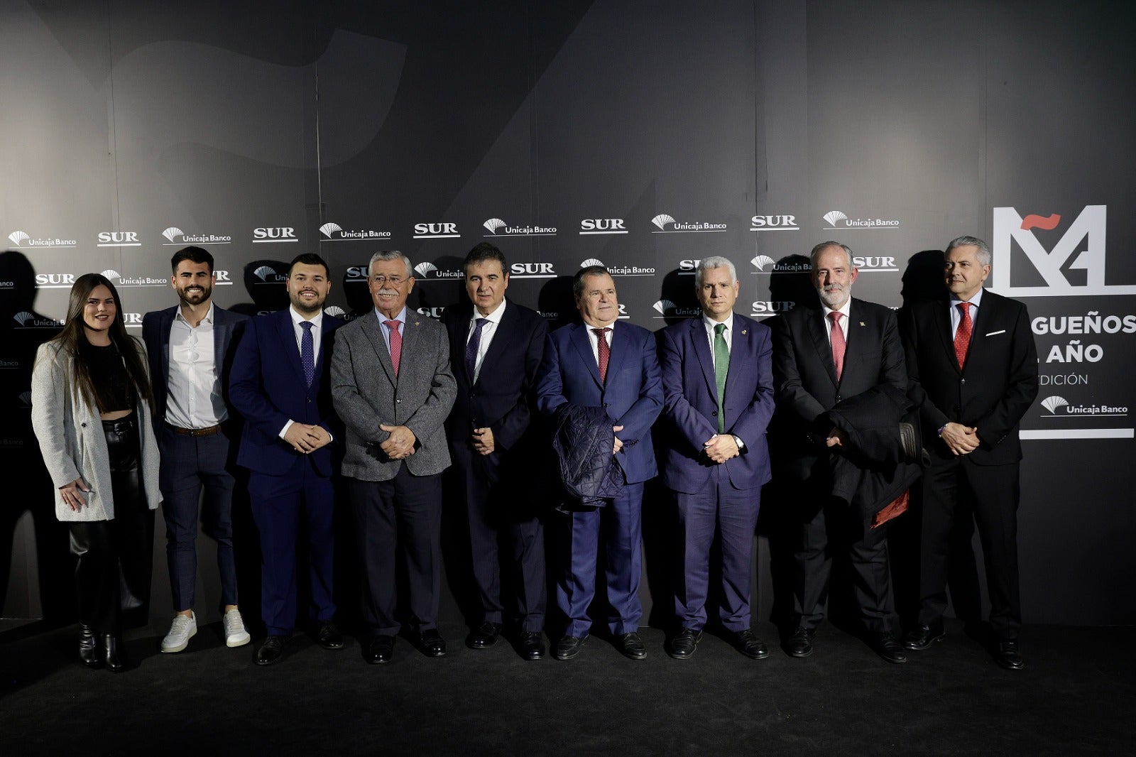 Photocall de la gala de entrega de los Premios Malagueños del Año de SUR