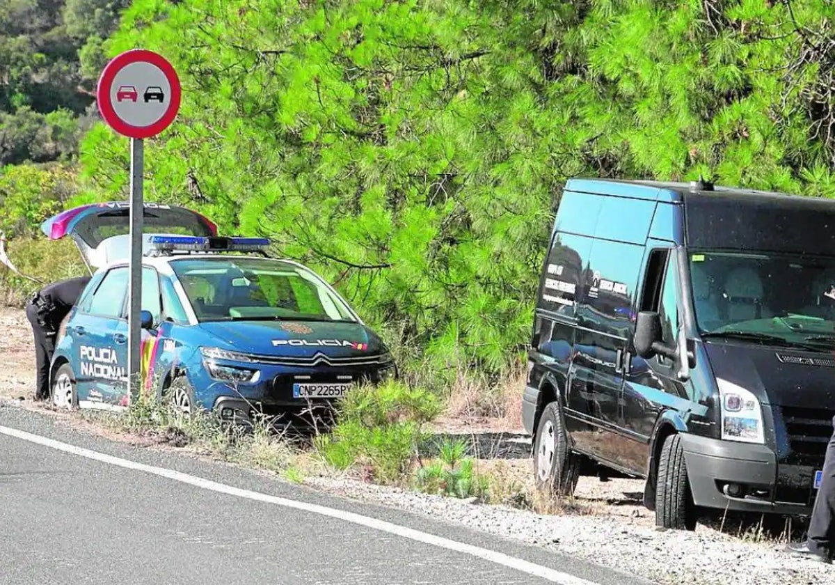 Zona en la que apareció el cuerpo del hombre.