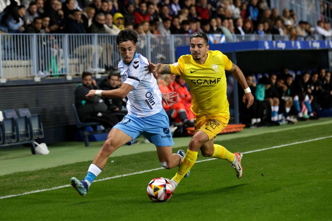 El Málaga- Algeciras, en imágenes (2-1)