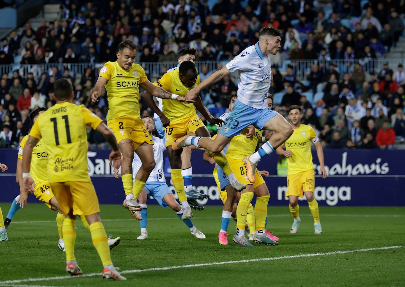 El Málaga- Algeciras, en imágenes (2-1)