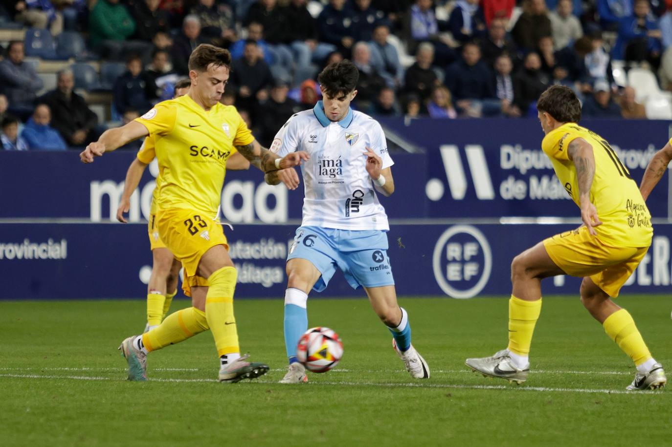 El Málaga- Algeciras, en imágenes (2-1)