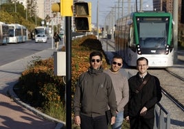 Los principales responsables del proyecto de la Plataforma Infraestructuras Málaga.