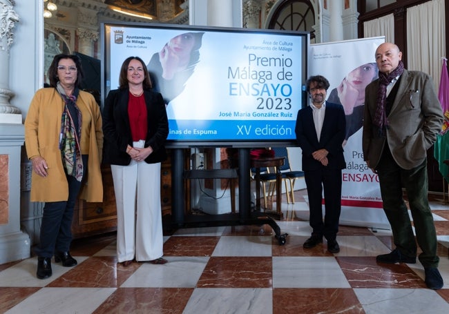 Susana Martín, Mariana Pineda, Juan Casamayor y Alfredo Taján.