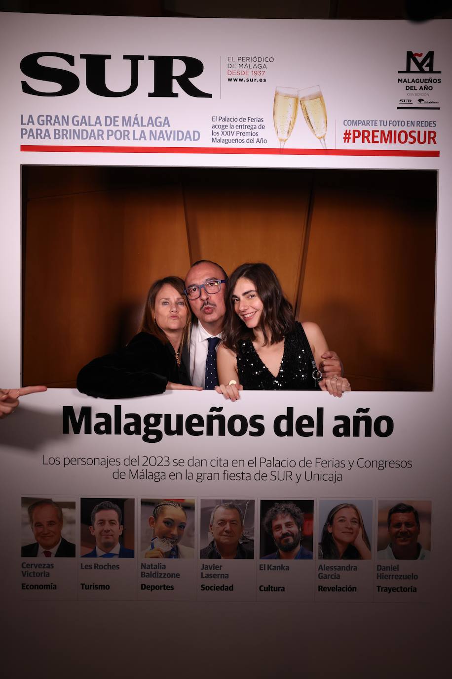 Las portadas de los invitados a los Premios Malagueños del Año 2023