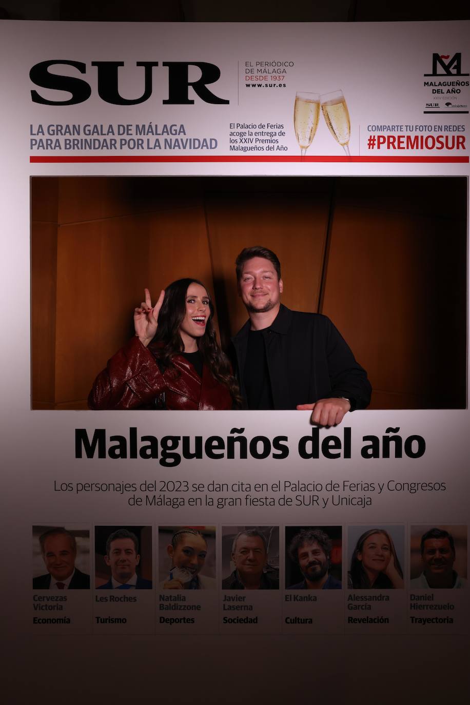 Las portadas de los invitados a los Premios Malagueños del Año 2023