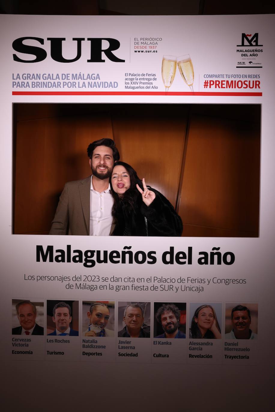 Las portadas de los invitados a los Premios Malagueños del Año 2023