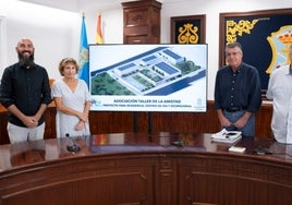 Acto de presentación del futuro centro residencial para personas con discapacidad en Nerja.