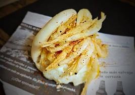 Bao de gamba cristal de Gastrobar Bassoa