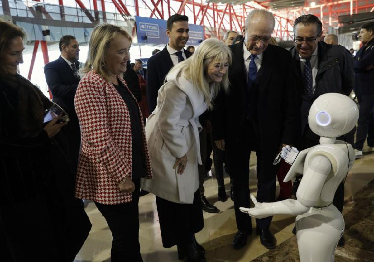 La consejera de Educación, Patrcia del Pozo, la semana pasada en el congreso de Innovación Educativa celebrado en Málaga.