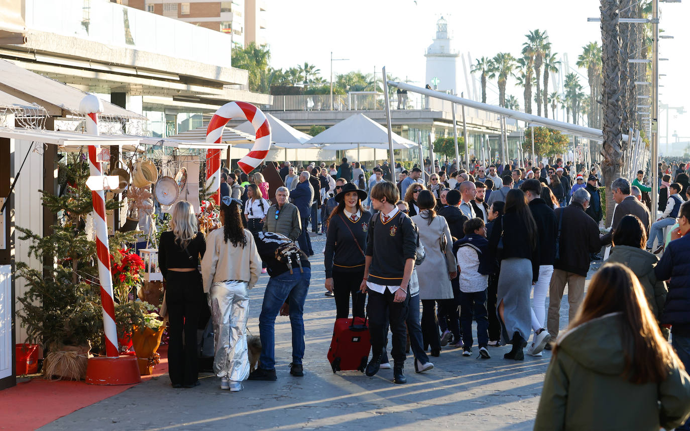 Paseos en familia por el día de Navidad en Málaga