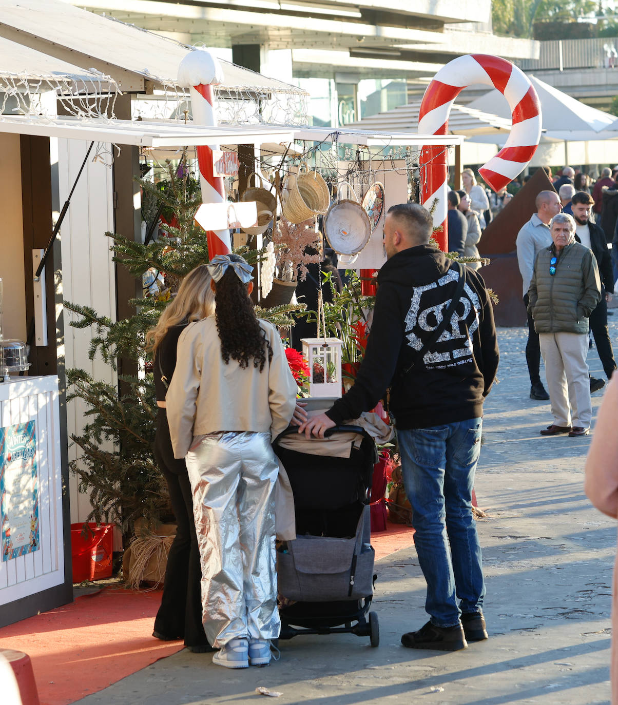 Paseos en familia por el día de Navidad en Málaga
