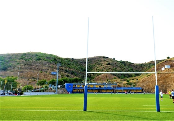 El campo de rugby de Rincón de la Victoria.