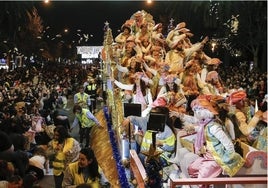 Imagen de archivo de la Cabalgata de Reyes en la capital.