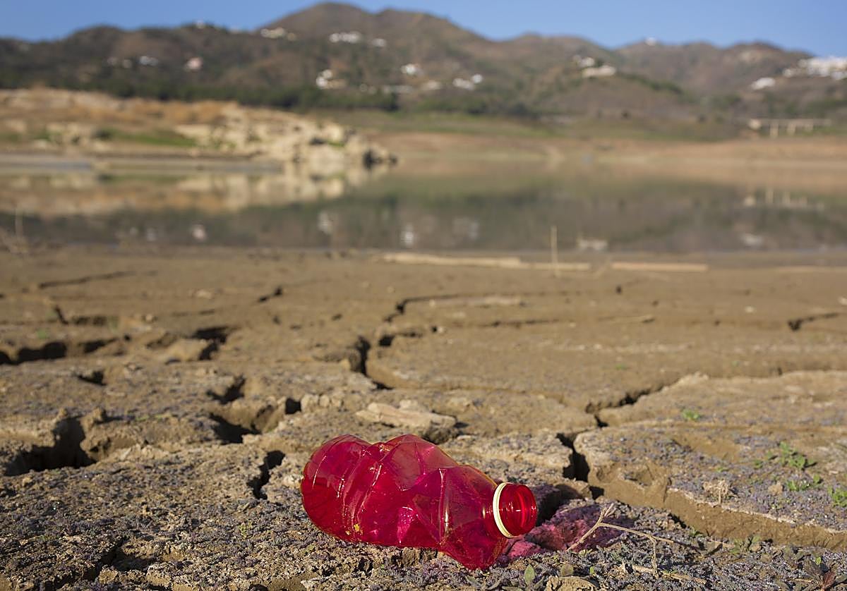 El pantano de La Viñuela es el embalse de Málaga en peor estado.