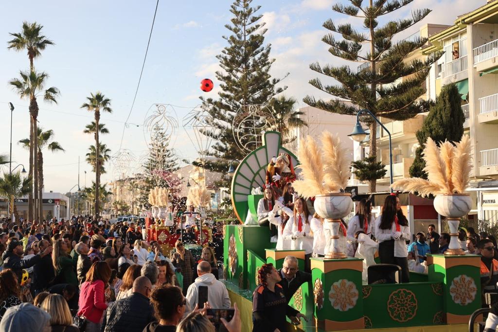 Cabalgata de los Reyes Magos en la Axarquía: Vélez-Málaga, Rincón de la Victoria, Torrox, Torre del Mar, Nerja y Frigiliana