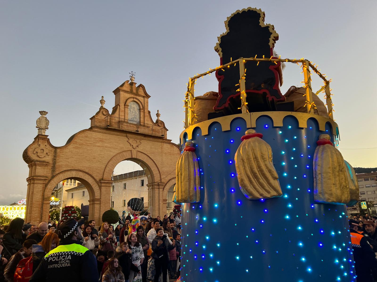 Cabalgata de los Reyes Magos en Antequera