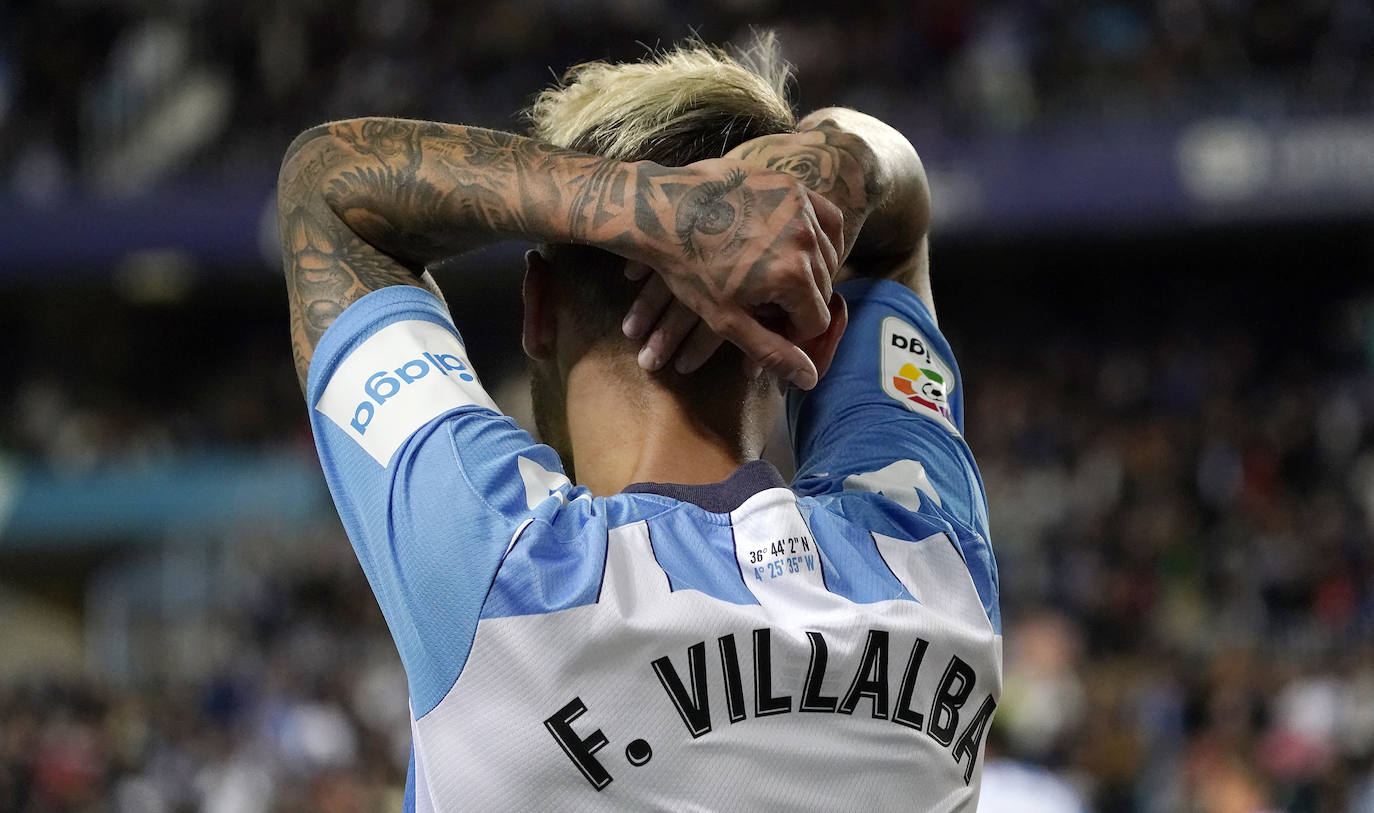 La Rosaleda pasó del 'Manolo, vete ya' a celebrar el empate en menos de un minuto