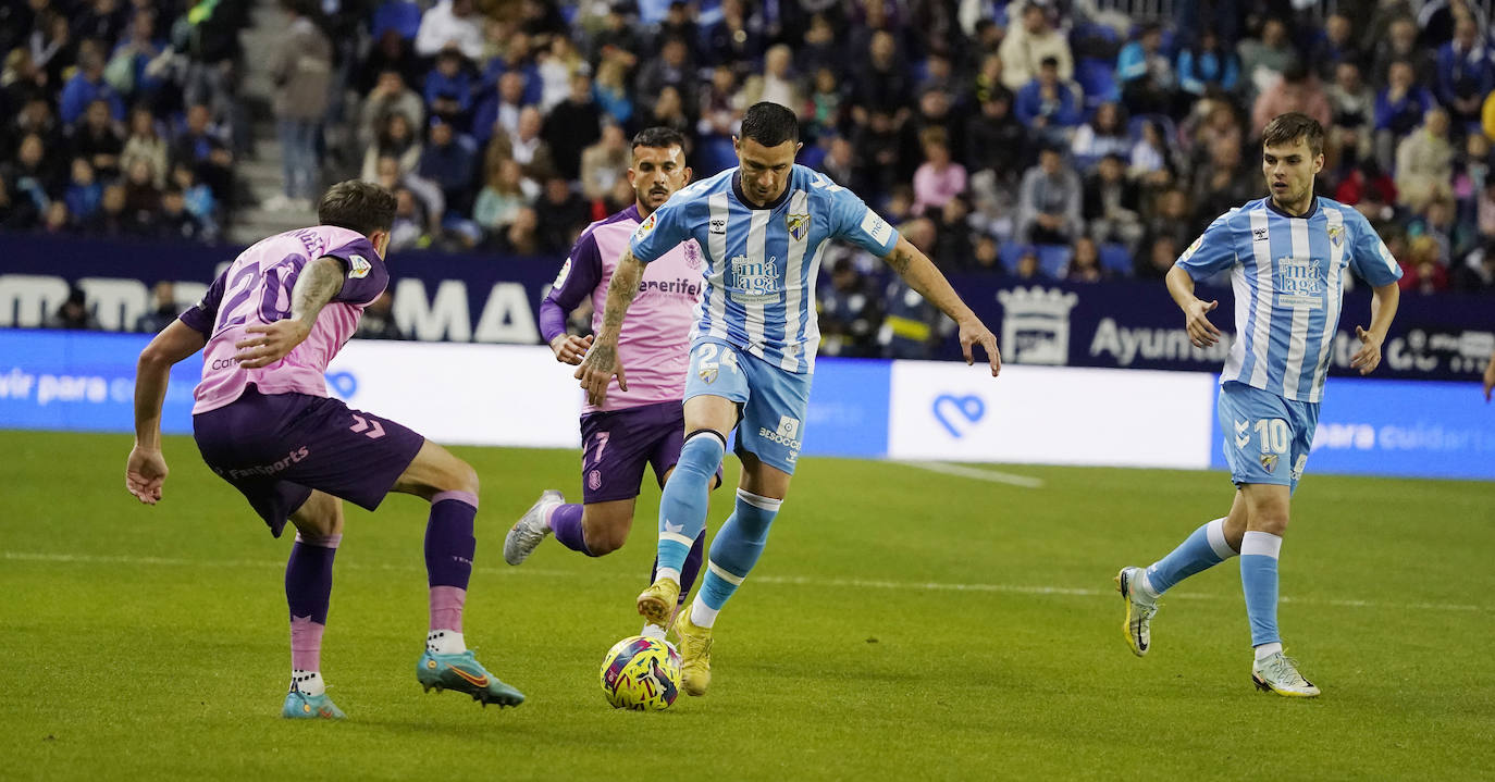 La Rosaleda pasó del 'Manolo, vete ya' a celebrar el empate en menos de un minuto