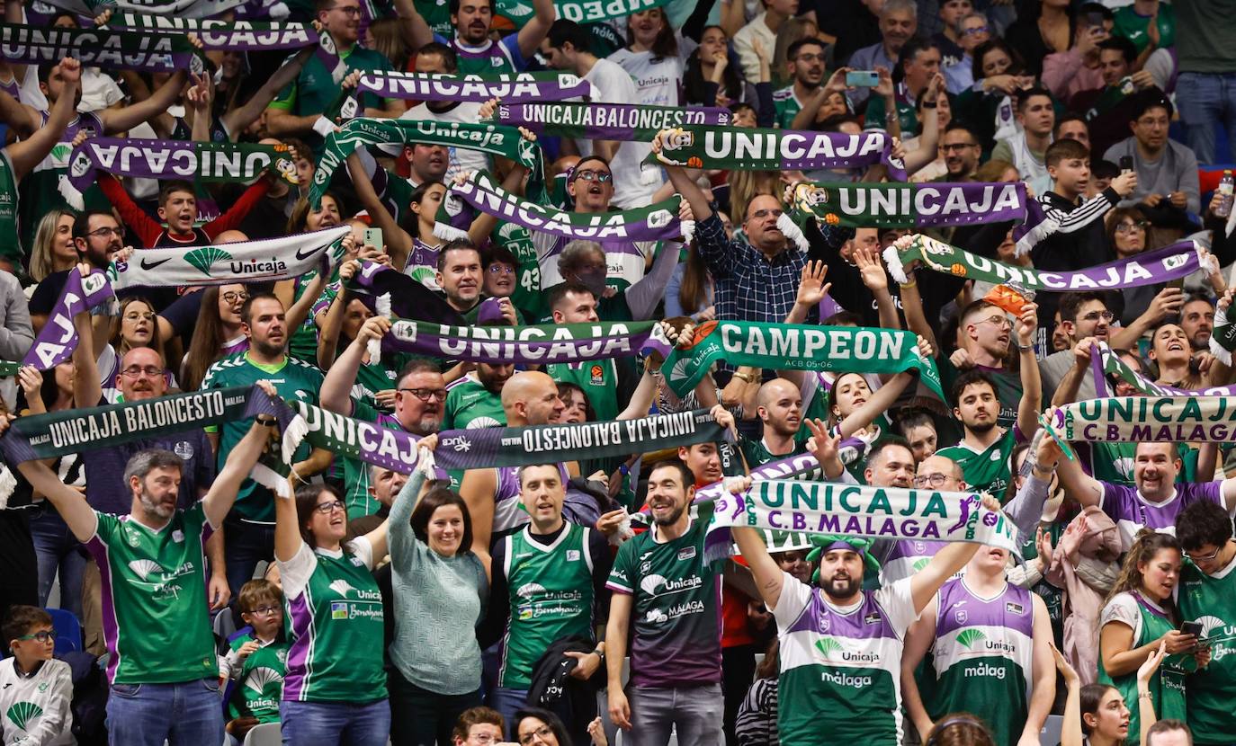 El Unicaja se exhibe ante el Río Breogán (100-66). 