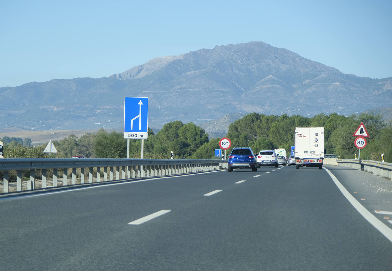 La A-357 es la carretera con la mayor siniestralidad de Málaga. 