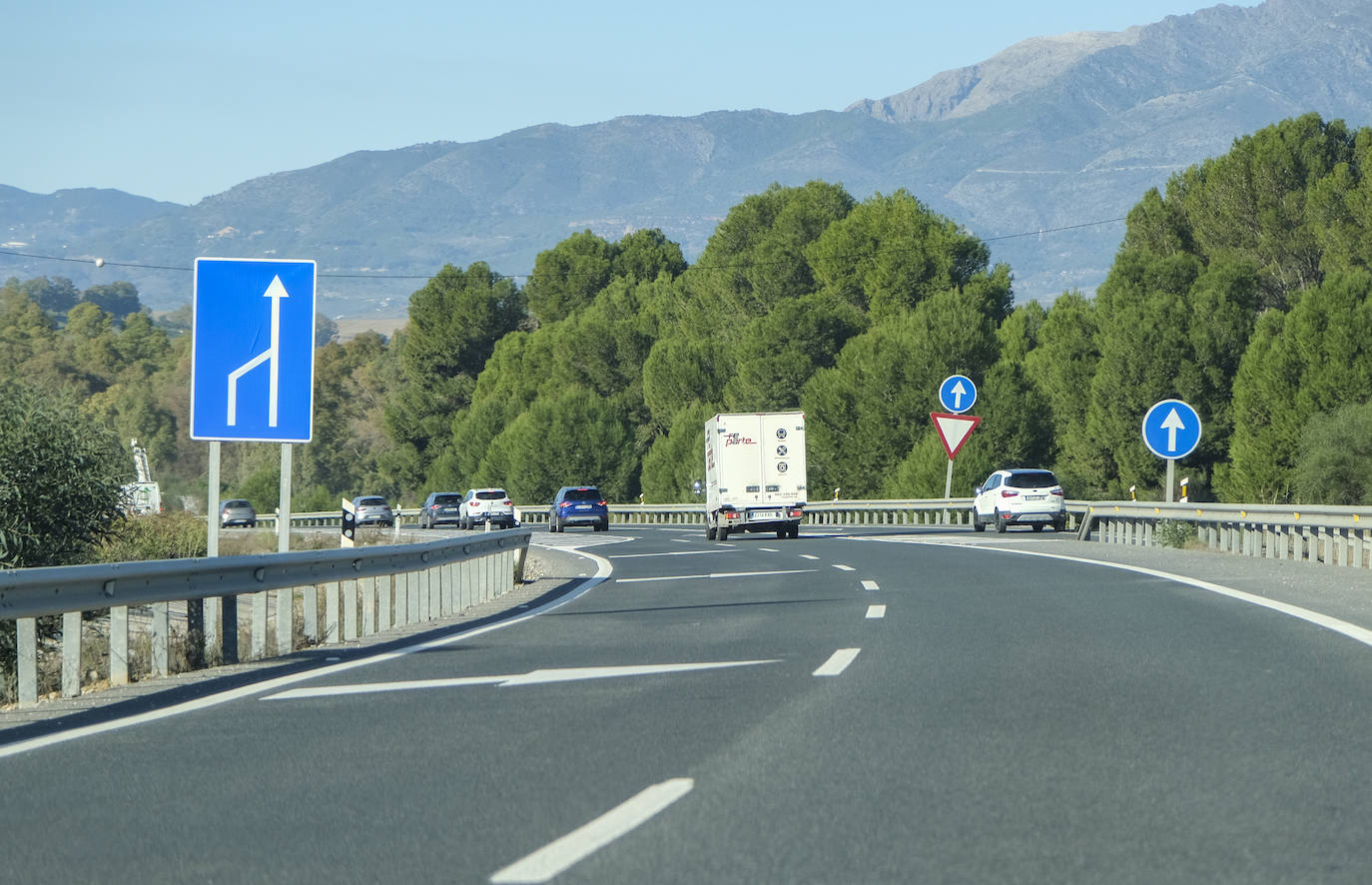 La A-357 es la carretera con la mayor siniestralidad de Málaga. 