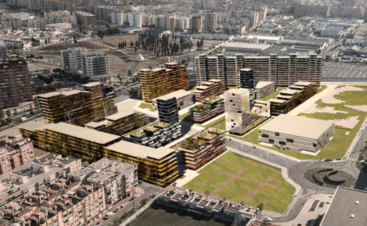 Málaga no incluye uno de sus mayores proyectos de VPO en su plan de vivienda