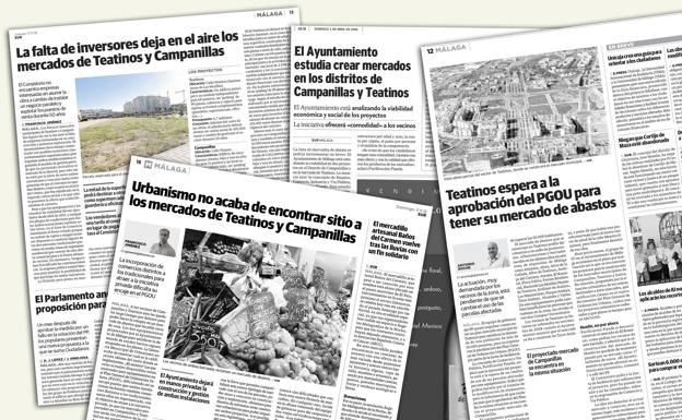 Publicaciones en SUR sobre ambos proyectos. 